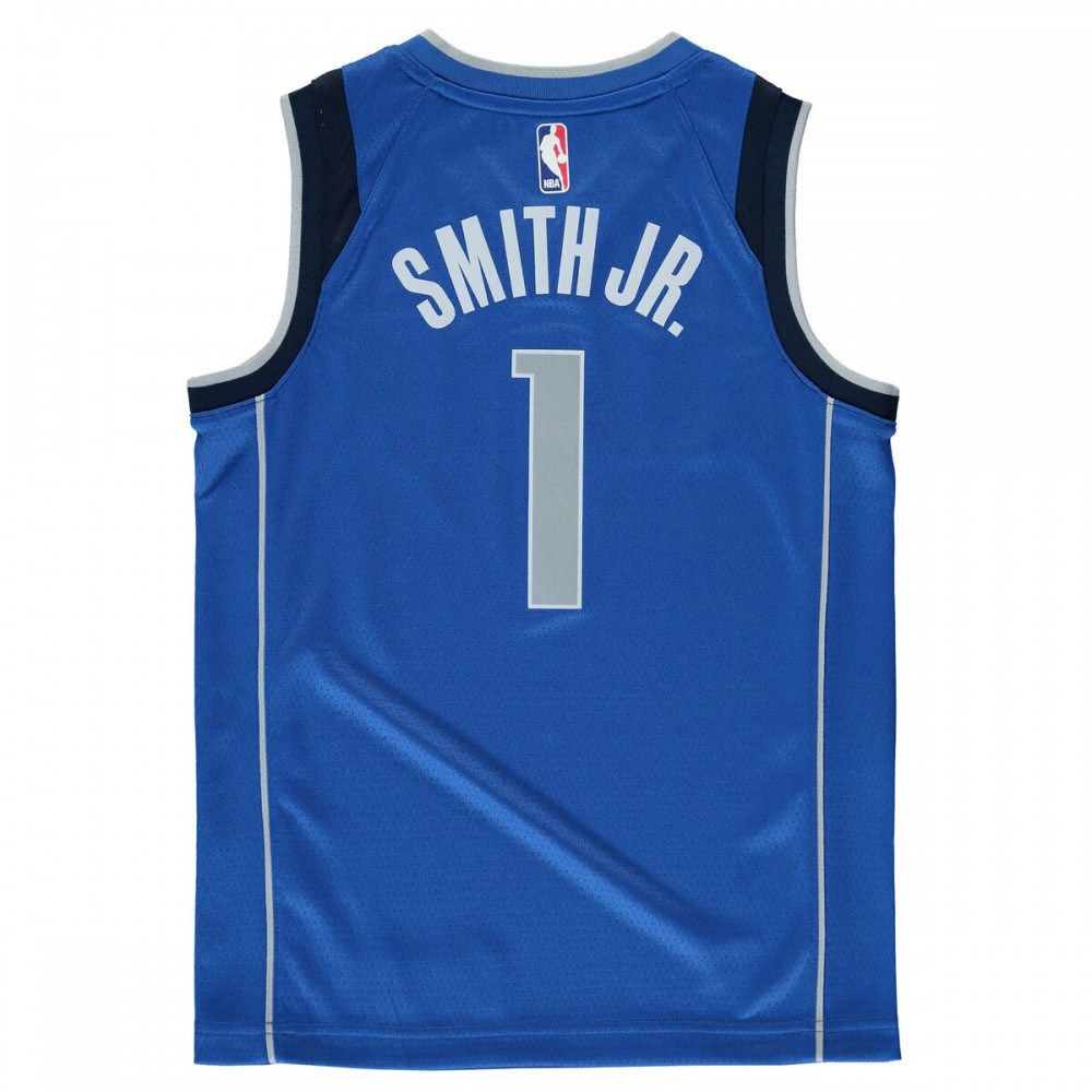 Dennis Smith Dallas Mavericks Youth Swingman Jersey Blue - Icon Edition-Pro Kit Vault | Brand New 26/27 Sports Jerseys